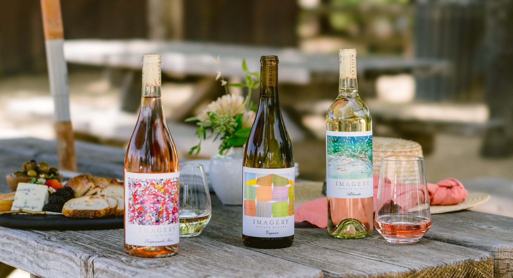 Picnic Table Bottle Shots